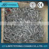 CE Approved Low Price 2mm Galvanized Short Link Chain