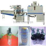 Servo Motor Control Automatic Cosmetic Bottles Heat Shrink Packing Machine