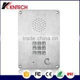 KNTECH Handsfree Emergency Phone Waterpoof Communicate Intercom Hotel Elevator Telephone
