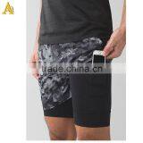 High Quality Wholesale Drop Crotch Blank Mens Fleece Sweat Shorts