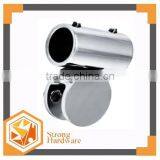 Bathroom 3 Way Stainless Steel Tube Pipe Connector ,round Pipe Clamp Hinges thumbnail-1