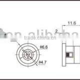 Ignition Key Switch Lock,12mm Keyed Switch,key Switch Auto for Car thumbnail-6