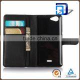 Bulk Buy From China Product Stand Wallet Lychee Leather Cover for Wiko Pulp 4G Case Express thumbnail-3