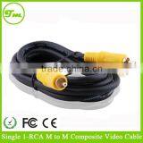 New 10M 30Ft Single 1-RCA Male to Male Composite Audio Video AV Projector Cable