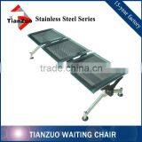 Stainless Steel Flat Seat Airport Chair/ Waiting Chairs thumbnail-1