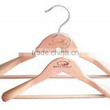 Those HEAD Basic Wooden Suit Hangers Come With a Non-slip PVC Insert to Prevent Pants From Creasing and Falling. thumbnail-2