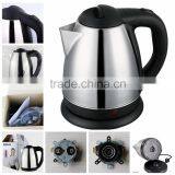 Zhongshan Baidu Factory 30%Off Promotional Price Hotel Speed Boil Water Stainless Steel Electric Kettle thumbnail-6