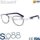 New Style Metal Optical Frame With Acetate Temple TF5333 thumbnail-3