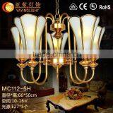 Antique Brass Lamp,water Drop Lights,german Lace Curtains thumbnail-1