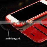 Genuine Leather Flip Wallet Cell/mobile/smart Phone Case Cover With Lanyard for One Plus One Two T1 T2 U X 1 2 thumbnail-5