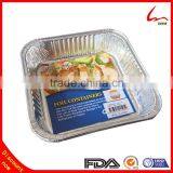 Square Hard Eco-friendly Aluminum Foil Cake Boxes thumbnail-4