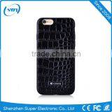 High End Fashion Genuine Leather Case for IPhone 6, Crocodile Skin Back Cover Leather Case for IPhone 6s thumbnail-2