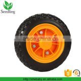 Direct factory Rubber coated wheel 12 inch, diameter 120mm rubber wheel for toys