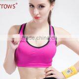 Sexy Fitness Women Sports Bra Gym Running Jogging Crop Top Tank Padded Underwear Tennis Vest Yoga Sports Bra thumbnail-3