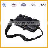 High Quality PU Leather Men Fanny Waist Pack Belt Shoulder Messenger Chest Bag thumbnail-4