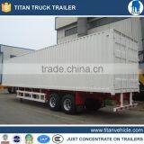 High Quality 40ft Van Box Bulk Cargo Transportation Enclosed Trailer thumbnail-4