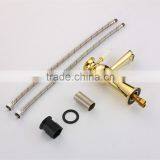 Single Handle Gold Basin Sink Faucet thumbnail-5