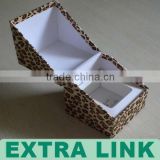 wholesale diamond ring paper packaging box with EVA inside