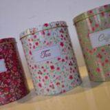 3pcs of Stainless Steel Canister Set (tea, Coffee and Sugar) thumbnail-2