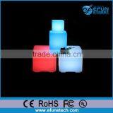 Outdoor/indoor Decorating Rgb Led Cube,custom Plastic Glow Ice Cube