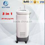 3 in 1 Ipl rf nd Yag Laser Machine Muti-functional Beauty Hair Removal+Tattoo Removal Ipl Laser Ipl Machine thumbnail-1