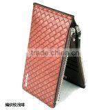 Man Popular Designs Hot in Your Side Woven Wallet With Zipper and Mutiple Pockets thumbnail-4