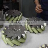 10 Inch (254mm) Heavy Duty Industrial Mecanum Wheel (professional Custom,Payload:100kg/pcs) thumbnail-1