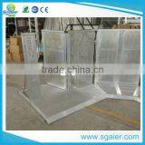Used Crowd Control Barriers / Removable Road Crowd Control Barricades for Sale