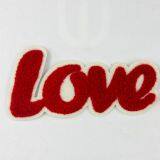 Sew-on Embroidery Chenille Patch Embroidery Towel Letters thumbnail-2