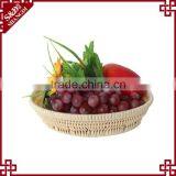 S&D Custom Size Mordern Design 100% Hand Woven Fruit Vegetable Basket Plastic Fruit Plate thumbnail-5