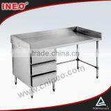 Commercial Kitchen Stainless Steel Hotel Furniture With Drawer(INEO Are Professional on Commercial Kitchen Project) thumbnail-1