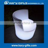 Modern Used Rechargeable pe Plastic Material Led Bar Stool Bar Chair
