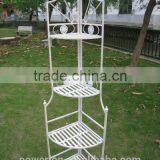 4 Tier Metal Corner Shelf Garden Pots Plant Stand Patio Furniture thumbnail-1