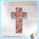Customized Printing Wood Craft Crosses/ Cross Wall Hangings for Sale thumbnail-2
