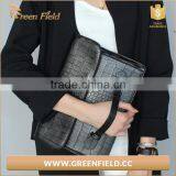 Girls Crocodile pu Leather Clutch Bag Clutch Evening Bag for Women thumbnail-2