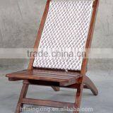 Travel Chair With Canvas and Voil Fabric thumbnail-1