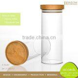 Lead Free Promotional Gift 300ML Candy Glass Jar thumbnail-4