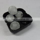 New Round Silicone Ice Balls Maker Tray FOUR Large Sphere Cube Molds thumbnail-4