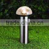 6pk Solar Crackle Ball Bollard Garden Stake Light thumbnail-2