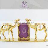 24K Gold Plated Two Camel With Photo Frame With Swarovski Crystals thumbnail-3
