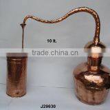 Polished Copper Distillers for Essential Oils All Size Available thumbnail-1