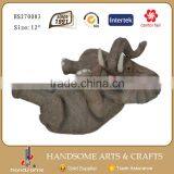 12 Inch Elephant Wine Bottle Holder Wine Glass Holder thumbnail-1