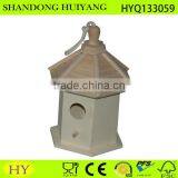 Unfinished Wooden Bird House,Wooden House thumbnail-1
