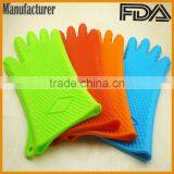 Silicone Extra Long Bbq Grill Glove With FDA Approved thumbnail-4