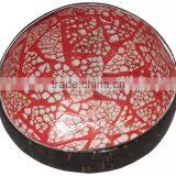 Eco Friendly Lacquer Coconut Shell Bowl thumbnail-2