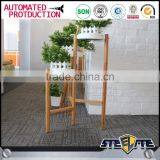Steelite Garden Wood Flower Rack Flower Display Shelf thumbnail-1