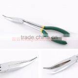 11" 280mm Auto Pliers Carry Pouch Auto Pliers Long Reach 45-Degree Bent Long Nose Pliers thumbnail-3