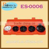 High Quality 5Pc Cup Style Oil Filter Wrench Kit/ Car Body Repair Tool Set