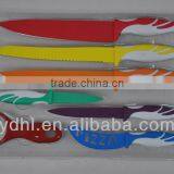 Hot Sell Cuchillos Ceramic Coating Color Knife Set thumbnail-1