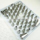 42156 52 Pcs 304 Stainless Steel Cake Master Decorating Tip Set, With Hinged Storage Box thumbnail-6